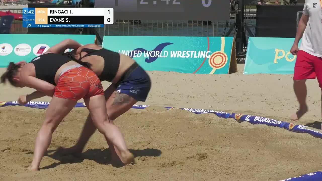 2610 | 35 | Seniors W_BW 70kg | Rnd 1 | RINGACI Irina (MDA) | EVANS Sadie Elyse (USA)