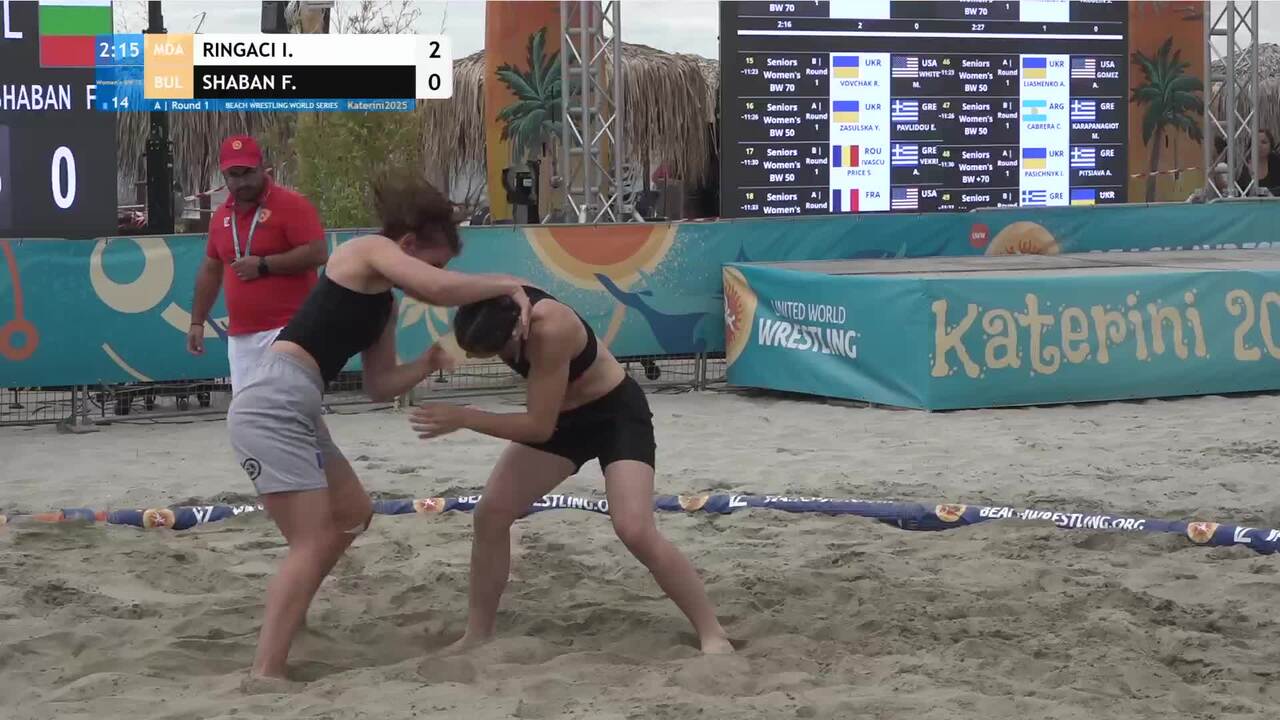 2675 | 14 | Seniors W_BW 70kg | Rnd 1 | RINGACI Irina (MDA) | SHABAN Fatme Tahir (BUL)