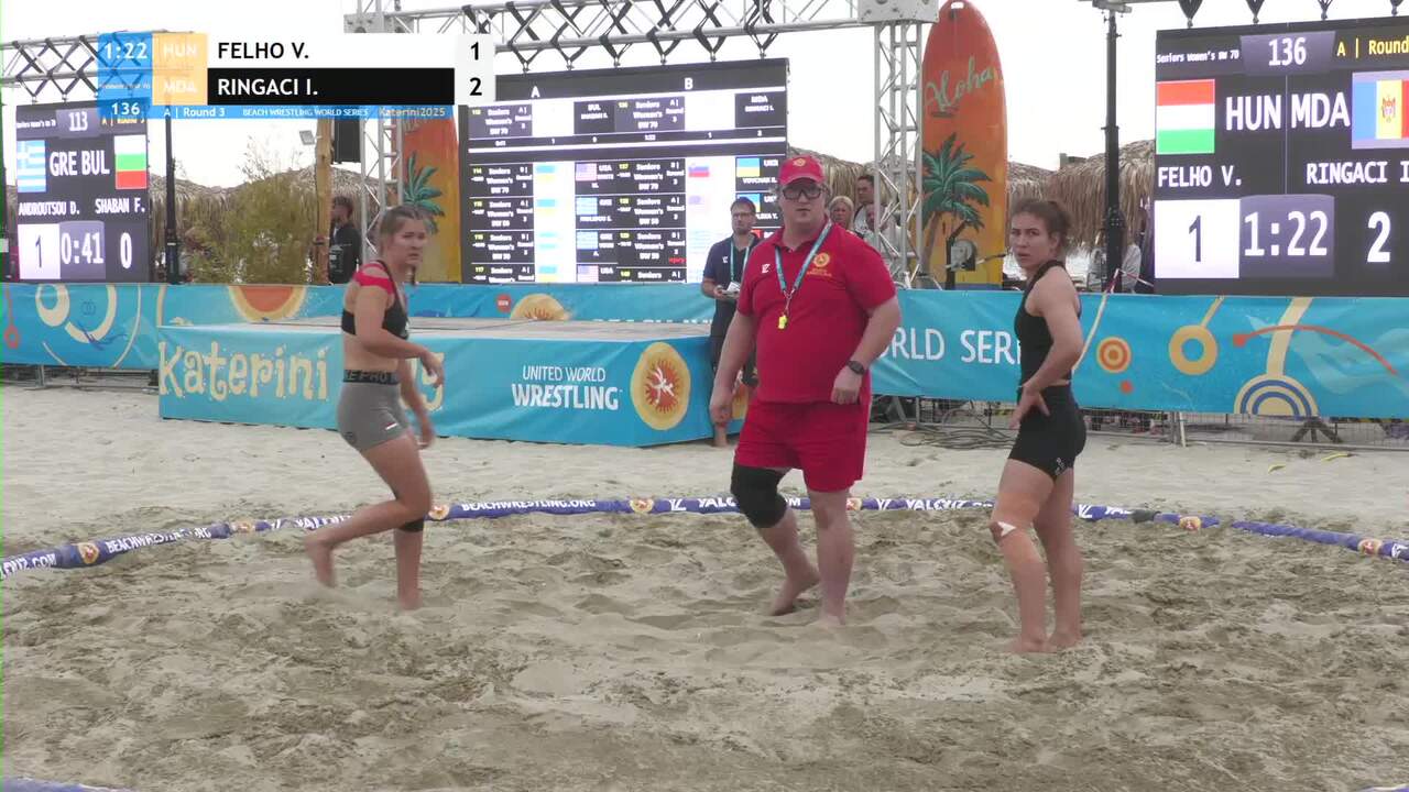 2675 | 136 | Seniors W_BW 70kg | Rnd 3 | FELHO Viktoria (HUN) | RINGACI Irina (MDA)