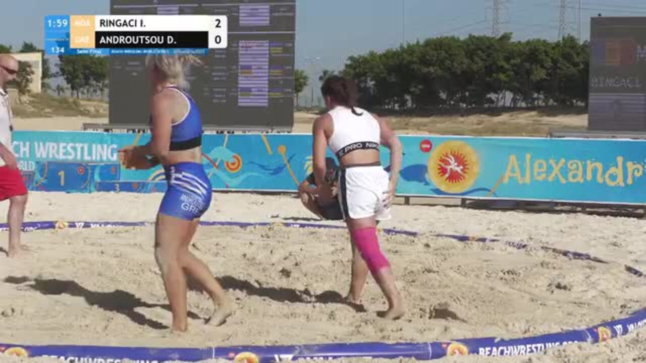 2683 | 134 | Seniors W_BW 70kg | 1/2 Final | RINGACI Irina (MDA) | ANDROUTSOU Dimitra (GRE)