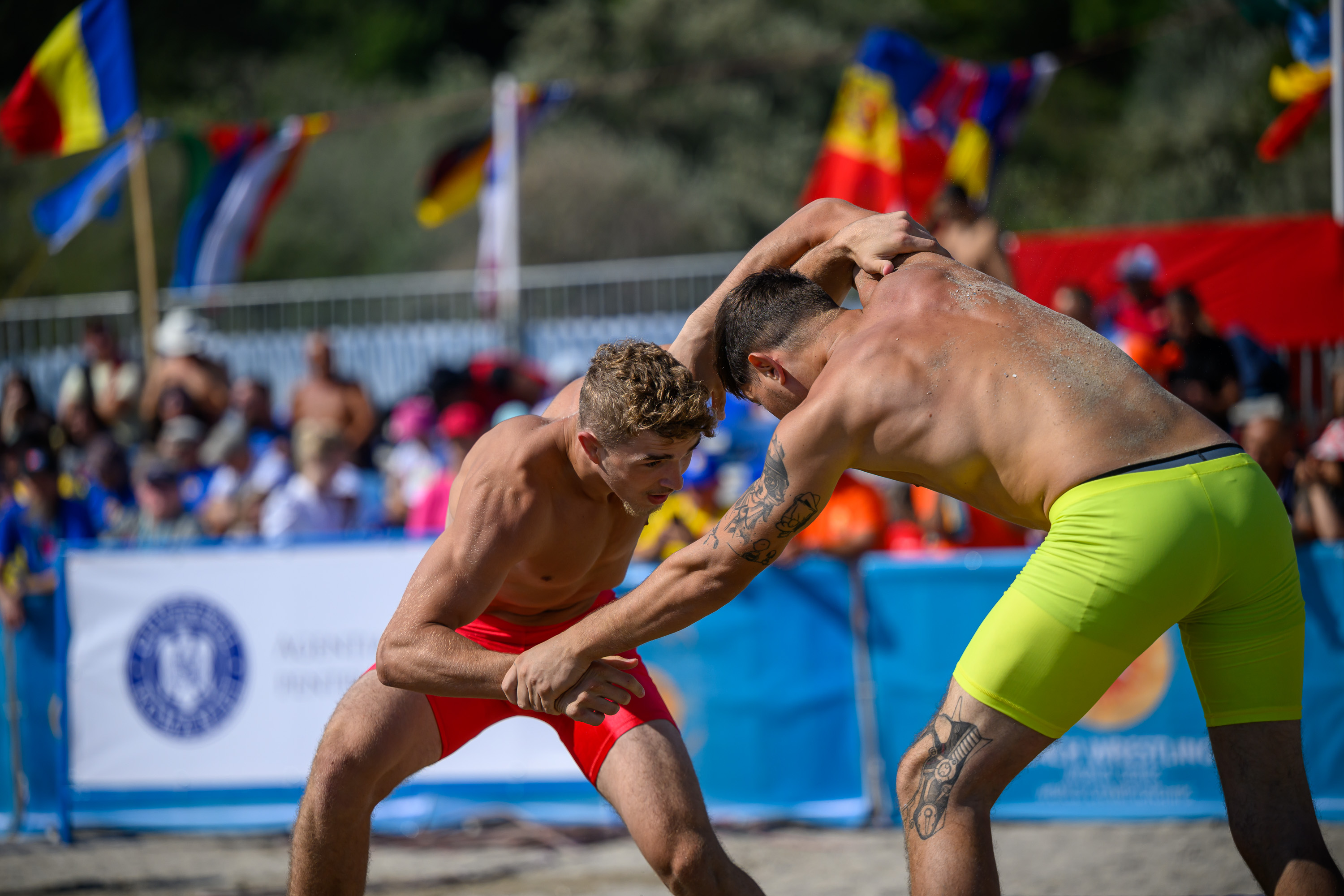 Beach Wrestling